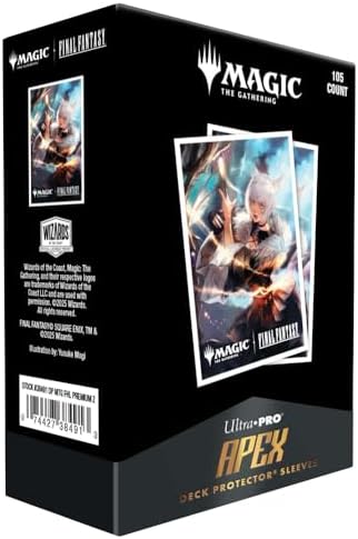 Ultra Pro 88-38491 MTG Final Fantasy Apex Y'shtola Rhul Sleeve, 105-Pack, Final Fantasy Apex Sleeve, Y'shtola Rhul 105cut image 2
