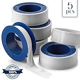 Teflon Thread Seal Tape - 5 Pack 1/2