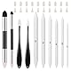 30 Stück Radierstift Papierwischer Set Zeichnen Zubehör Sketch Wiping Pen Mischschwammstifte für Skizzen Papierwischer Bleistift um Zeichnen für Schattierung und Weichzeichnung von Skizzen