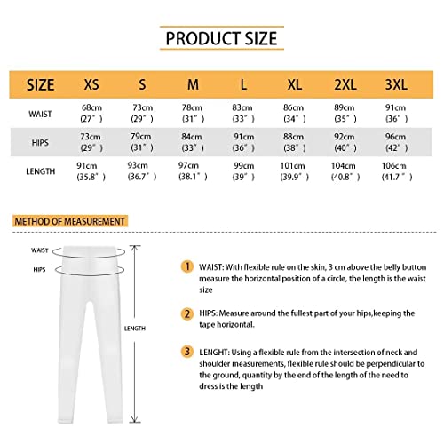 Gomyblomy Womens Girls Yellow Flame Athletic Leggings 3D Print Black Cozy Fashion No Pockets Stretch Tummy Control High Waist Jogging Long Yoga Trousers For Home Fitness Exercise Size Xs-3Xl #TOP3