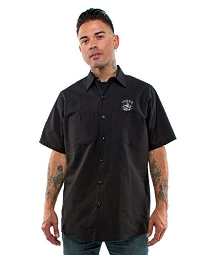 Image of Lucky 13 Miss Fire Pinup Girl Work Shirt