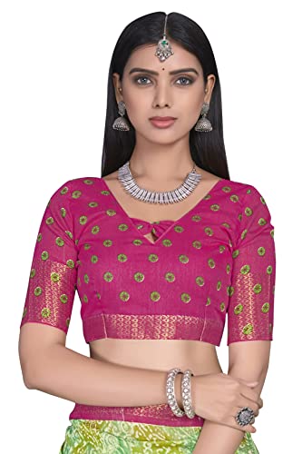 Image of Glory Sarees Women's Cotto Silk Saree With Blouse Piece (Fashion104 Parent)