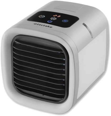 tectake® Rafraichisseur d'air Climatiseur Portable Climatiseur mobile ...