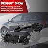Nakkaa Front Bumper Cover Support Bracket Retainer Reinforcement Compatible with MKX Edge 2011-2015 BT4Z17C947A BT4Z17C947B FO1043135 FO1042135