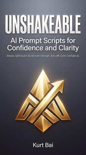 Unshakeable: AI Prompt Scripts for Confidence and Clarity: Ready-to-Use Prompts to Silence Self-Doubt, Build Inner Strength, and Act with Calm Confidence Every Day