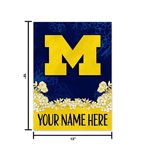 Image of Rico Industries NCAA Standard /Primary Personalized Garden Flag