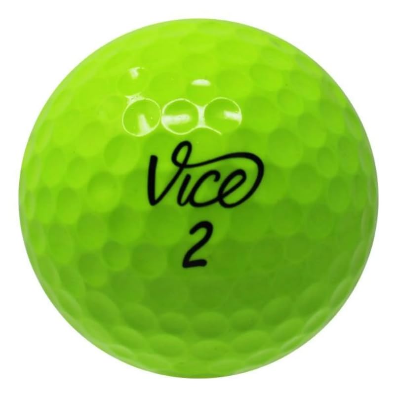 LostGolfBalls - Vice Pro Plus and Soft Golf Balls in Mint Condition - AAAAA Quality - Recycled Used, Green