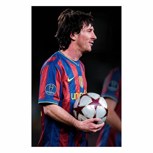Image of Goodi Cart Lionel Messi Poster Set of 6 | Unframed 8 x 12 Inch Football Wall Art Prints on 300 GSM Paper | Aesthetic Soccer Wall Posters for Bedroom, Hostel, Living Room & Office Decor