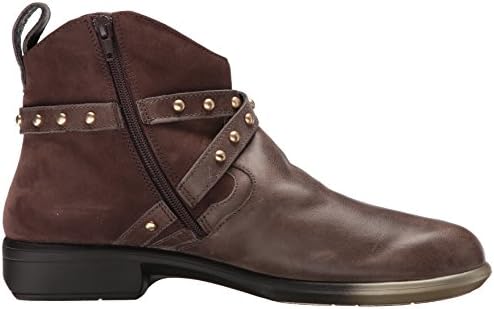 NAOT Women's Taku Boot, Vintage Fog Leather/Coffee Bean Nubuck, 38 Medium EU (7 US) | Image 5