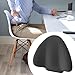 Generic Lumbar Support Pillow Back Pillow Office Chair Cushion Office Home Essential for Game Chair, Dark Gray