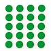Scribble Office Magnets, 1 Inch, Green (20 Pack), Colorful Round Refrigerator Magnets, Perfect for Whiteboards, Lockers & Fridge