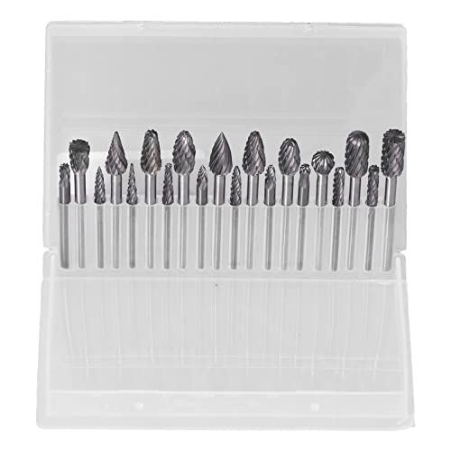 Set de 20 Puntas Rotatorias de Carburo de Tungsteno miniatura 6