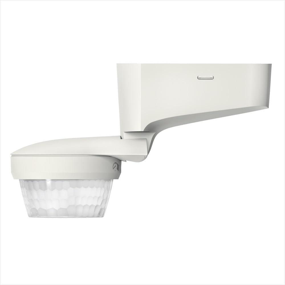 Theben 1010510 theLuxa S360 WH Bewegungsmelder 360° 32 m Wand/Decke außen | IP66, PIR, 1 s - 20 min, 500 W LED, Bereichseingrenzung, Empfindlichkeit reduzierbar, Mischlichtmessung, Impulsfunktion, weiß