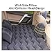 KYSZCAKM Car Air Inflatable Travel Mattress Bed Universal for Back Seat Multi Functional Sofa Pillow Outdoor Camping Mat Cushion(Black Not with Pump)