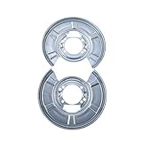 Frankberg 2x Deckblech Spritzblech Ankerplatte Hinten Kompatibel mit Sprinter 3,5-T 3-T 906 C-r-a-f-t-e-r 30-35 30-50 2E 2F 2006-2018