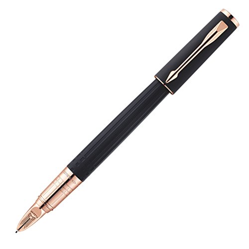 Ручка Parker 5-й пишущий узел ingenuity Black rubber pgt корпус латунь, позол. детали,s0959060,чер (3501170959060)