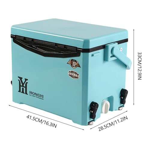 Plataforma de portátil para acampar al aire libre con base ajustable y cofre de hielo de PP 3