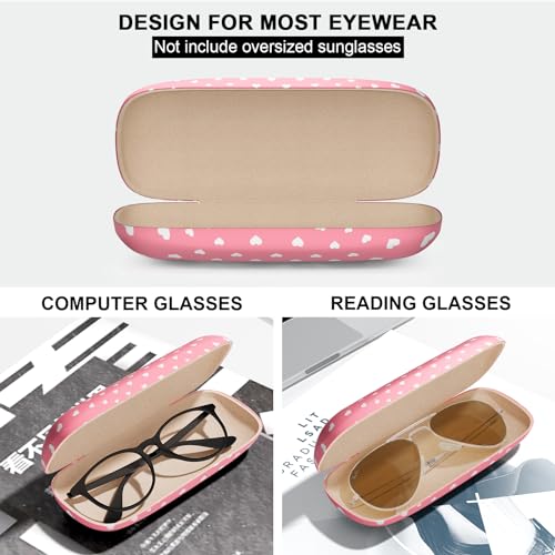 Image of Eyeglasses Case, Hard Shell Protective Case for Glasses, Unisex for Women Men