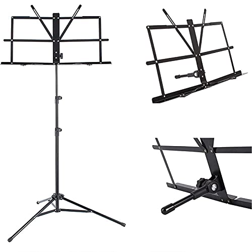 EastRock Pupitre pliable pour partitions et livres de bureau (double usage) portable pliable avec sac de transport… - Les Beatles, Paul McCartney, John Lennon, RIngo Starr, George Harrison EastRock Pupitre pliable pour partitions et livres de bureau (double usage) portable pliable avec sac de transport… – Image 4