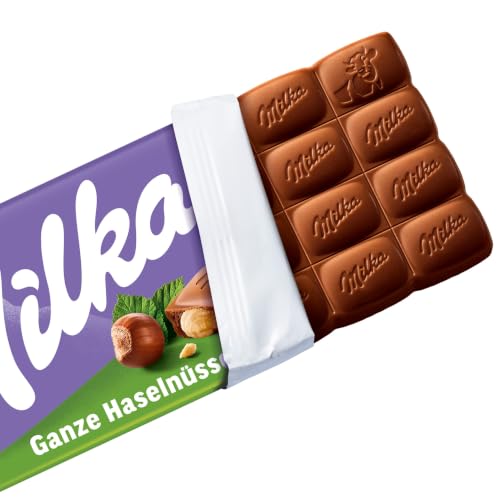 Milka Haselnuss Tafelschokolade, 90 g (24er-Pack) – Ansicht 3