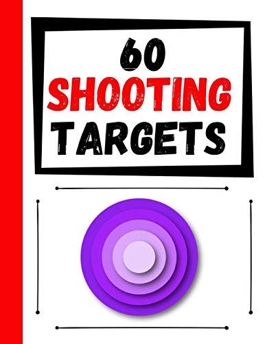 60 Large Paper Shooting Targets