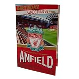 Liverpool F.C. Happy Birthday Card Liverpool FC, Liverpool Football Club Birthday Card, Happy Birthday Liverpool Card, Multi, One Size, b01bcplv