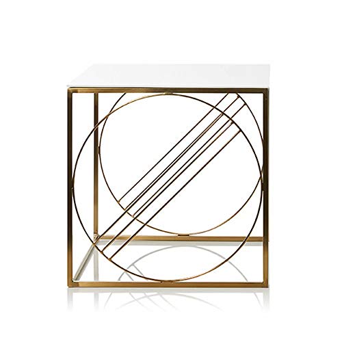Petit table carrée fer forgé SENSEN table appoint salon couch table - 2
