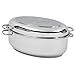 Norpro 649 KRONA Stainless Steel 12-Quart Multi Roaster, Silver