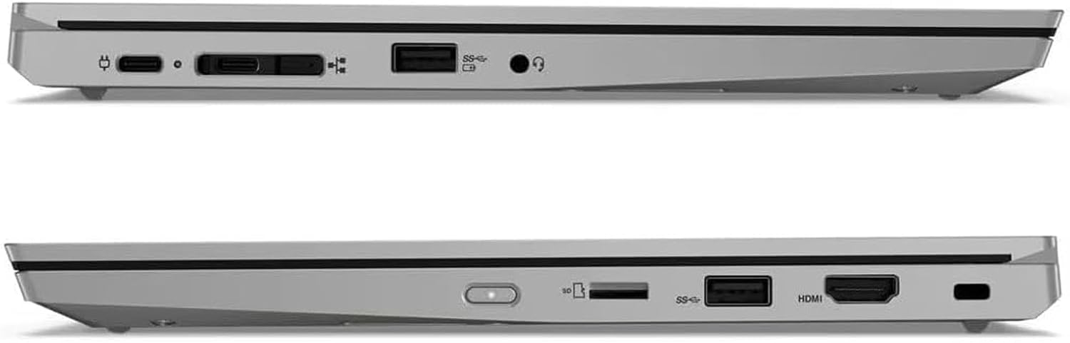 Lenovo Thinkpad L13 Gen 2 Ordinateur Portable Professionnel, 13,3" FHD (1920 x 1080), Intel Core i5-1145G7, RAM 16 Go, SSD 256 Go, Clavier QWERTY, Argent, Windows 11 Pro (Reconditionné)