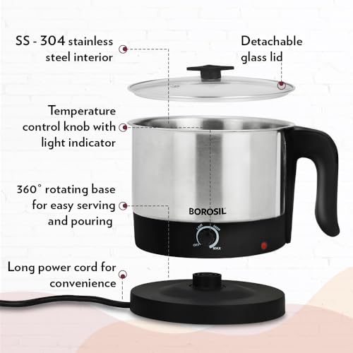 Hervidor eléctrico Borosil 1.5 L miniatura 3