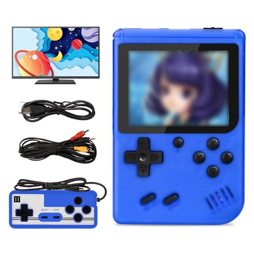 Handheld Spielekonsolen, Retro Mini Spiel-Player mit 520 klassischen FC-Spielen, gutes Geschenk für Kinder und Jungen