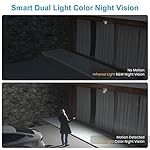 Anpviz 8CH 4K PoE Security Camera System, 6pcs 8MP Wired PoE IP Cameras with Person Vehicle Detection, Smart Dual Light Color Night Vision, 4K/8MP 8CH NVR with 2TB HDD for Business Home (U Series) - Image 3