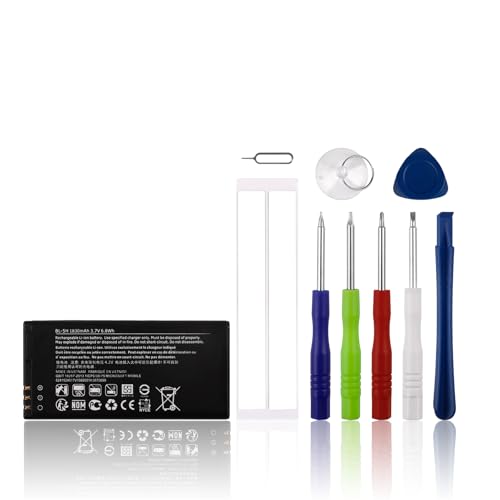 SwarKing Rechargeable 0 Cycle Replacement Battery BL-5H Compatible with No-kia Lumia 630 635 636 638 RM-975 with Tools