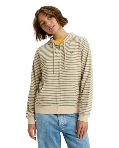 Pullover in Pile Perfect Stripe S verde