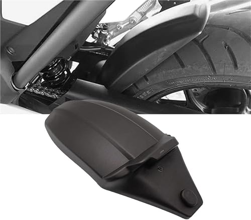 Garde-boue moto 650 évite projections eau et saletés noir - 3