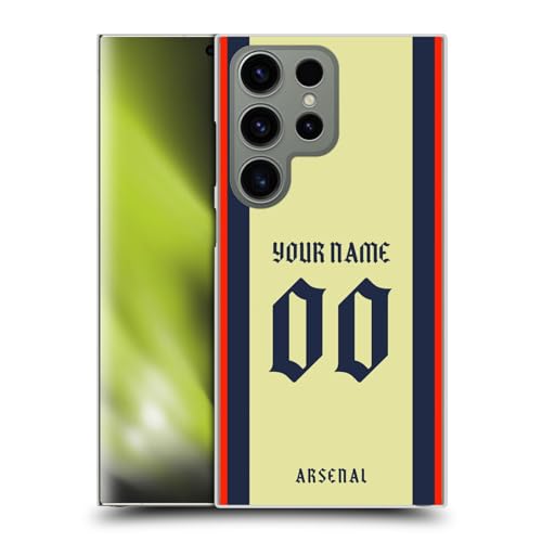 Coque Samsung S24 Ultra Arsenal FC protection rigide arrière maillot foot personnalisé