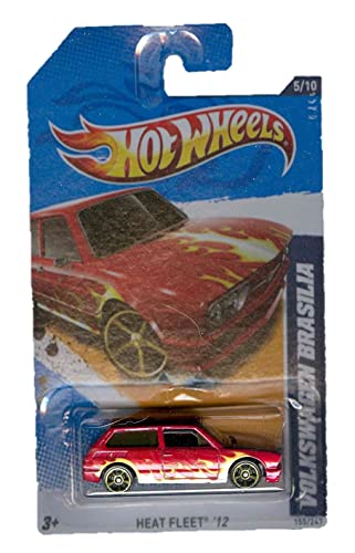 Hot Wheels Volkswagen Brasilia 1:64 escala rojo miniatura 1