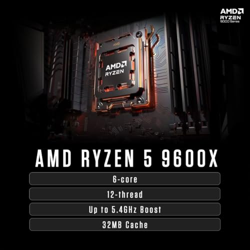 Image of ZOTAC MEK Gaming PC Desktop, NVIDIA GeForce RTX 5060 8GB GDDR7, AMD Ryzen 5 9600X Up to 5.4GHz, 16GB DDR5, 1TB NVMe SSD, 650W 80+ Gold PSU, WiFi 6E, Bluetooth 5.3, Windows 11 Home, White