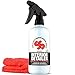 Shine Society Semi Gloss Protective Dressing for Vinyl, Plastic, Rubber, Leather and More, with Microfiber Towel Included (18 oz.)