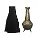 Chiminea Cover - Premium Outdoor Cover with Durable Waterproof 190T Polyster Material, Outdoor Garden Heater Cover UV Protective Chimney Fire Pit Cover