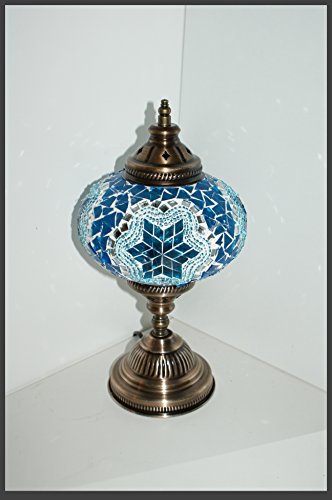 Mosaiklampe Mosaik - Tischlampe L Stehlampe Handgefertigte Mosaiklampe Orientalische Türkische Marokkanische Dekorative… – Bild 4