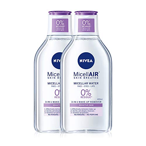 NIVEA MicellAIR - Set di 2 detergenti sensibili