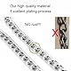 Kette Choke Halsband für Hunde, Silber XS Metall Slip Link Training Heavy Duty Hund Choker Halsband Martingale Welpenhalsbänder für XXS XS Small Medium Large Big XL Rasse Hunde