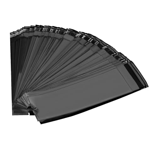 ATOMUS Tattoo Machine Covers with Self-adhesive Strip 100pcs 2.5×8.6 inch Sealable Tattoo Pen Covers Bags Sleeves for Cartridge Pen Tattoo Machine Tattoo Supplies & Accessories (Black) - Thumbnail 4