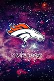 Denver Broncos : NFL Notebook for Professionals and Students, Teachers and Writers 100 Pages, 6x9 inches #13