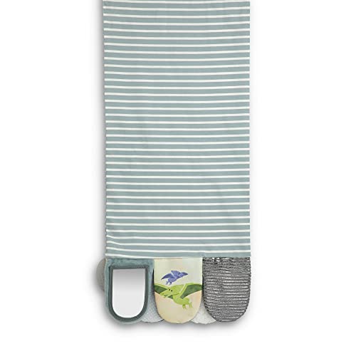 DEMDACO Mommy & Me Vibrant Colorful 9.5 x 52 Inch Soft Polyester Fabric Tactile Textured Whimsical Activity Fashion Scarf2