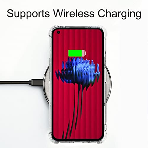 Osophter For Nothing Phone 1 Case Clear Transparent With 2Pcs Screen Protector Reinforced Corners Tpu Shock-Absorption Flexible Cell Phone Cover For Nothing Phone 1(Clear) #TOP2