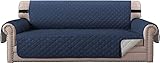 Funda Cubre Sofá 3/4/2/1 Plazas Funda de Sofá Impermeable Protector para Sofás Acolchado Funda de Cojín de Protección Universal con Brazos, Size : 4 Seater)