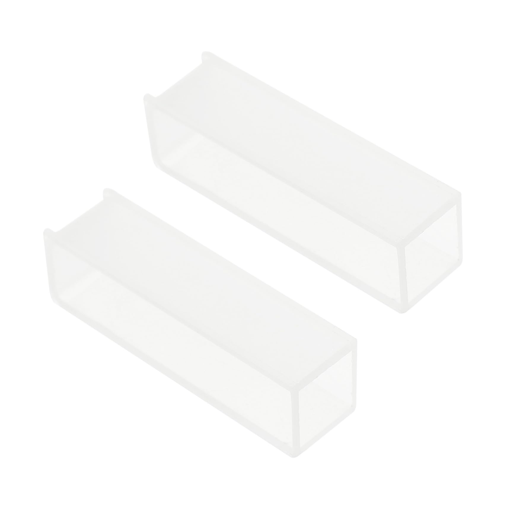 Lot de 2 Cuvettes Optiques en Verre de 10 Mm de Longueur de Optique pour Spectrophotométrie de Précision Conçues pour Une Utilisation en Laboratoire 2 Pièces X 2
