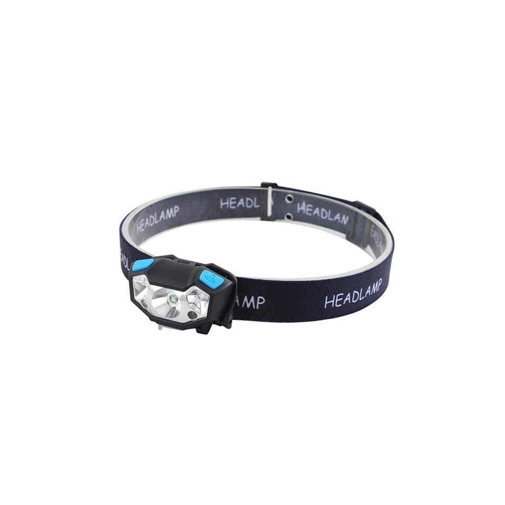 OYYMTE LED Strong Light Headlight Charging Induction Mini Night Fishing Miner's Lamp Head-Mounted Flashlight 3000